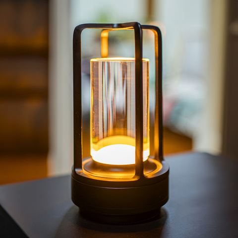 Lanterne de Table Élégante et Rechargeable - LUMINA