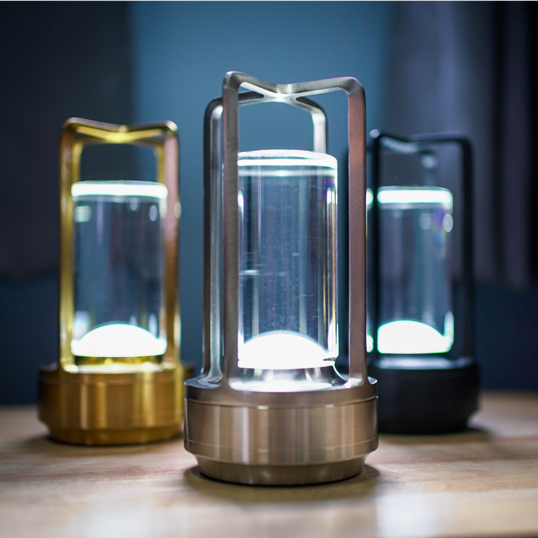 Lanterne de Table Élégante et Rechargeable - LUMINA