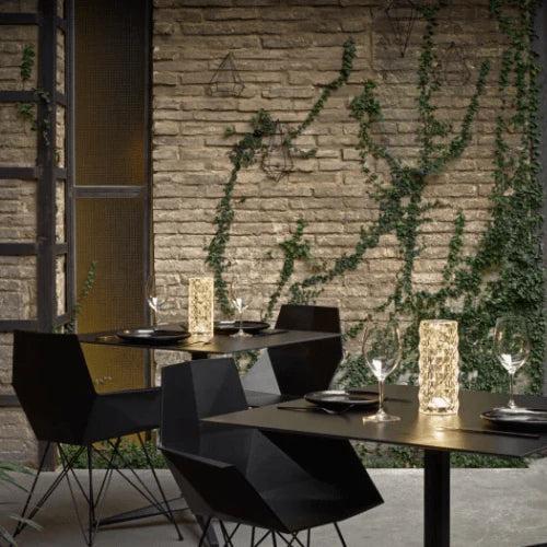 Lampe Cristal Tactile Multicolore Élégante - CLARIVIA