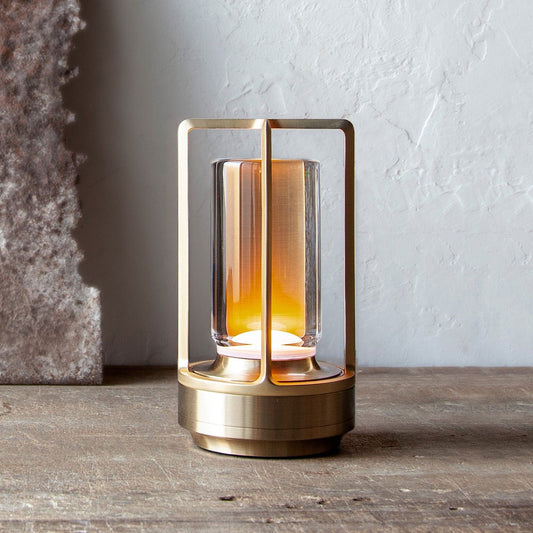 Lampe Tactile Cristal Sans Fil Élégante - CLARÉA