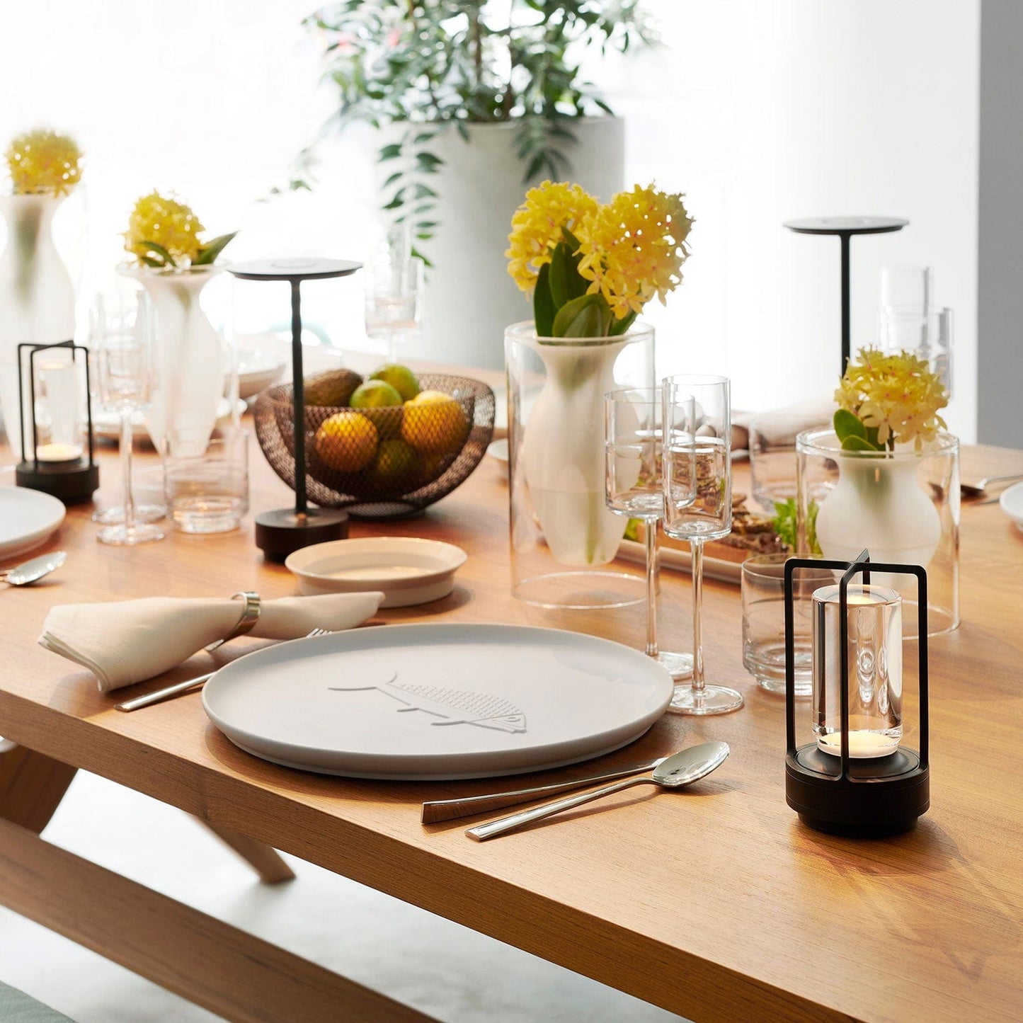 Lampe Tactile Cristal Sans Fil Élégante - CLARÉA