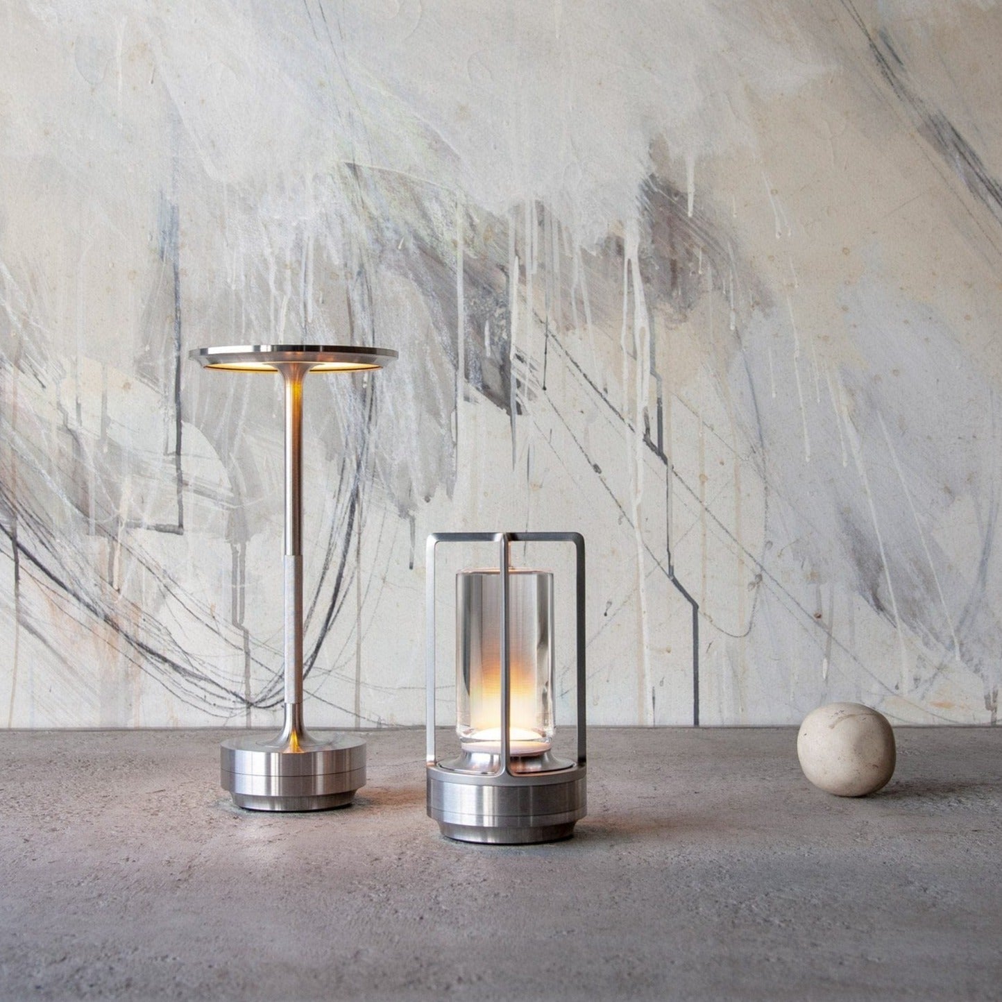 Lampe Tactile Cristal Sans Fil Élégante - CLARÉA