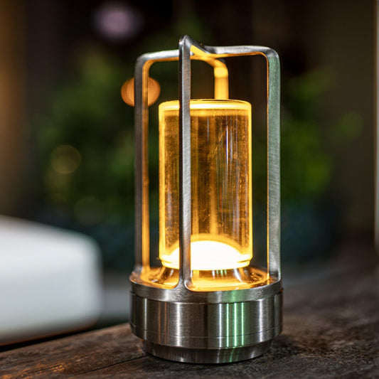 Lanterne de Table Élégante et Rechargeable - LUMINA