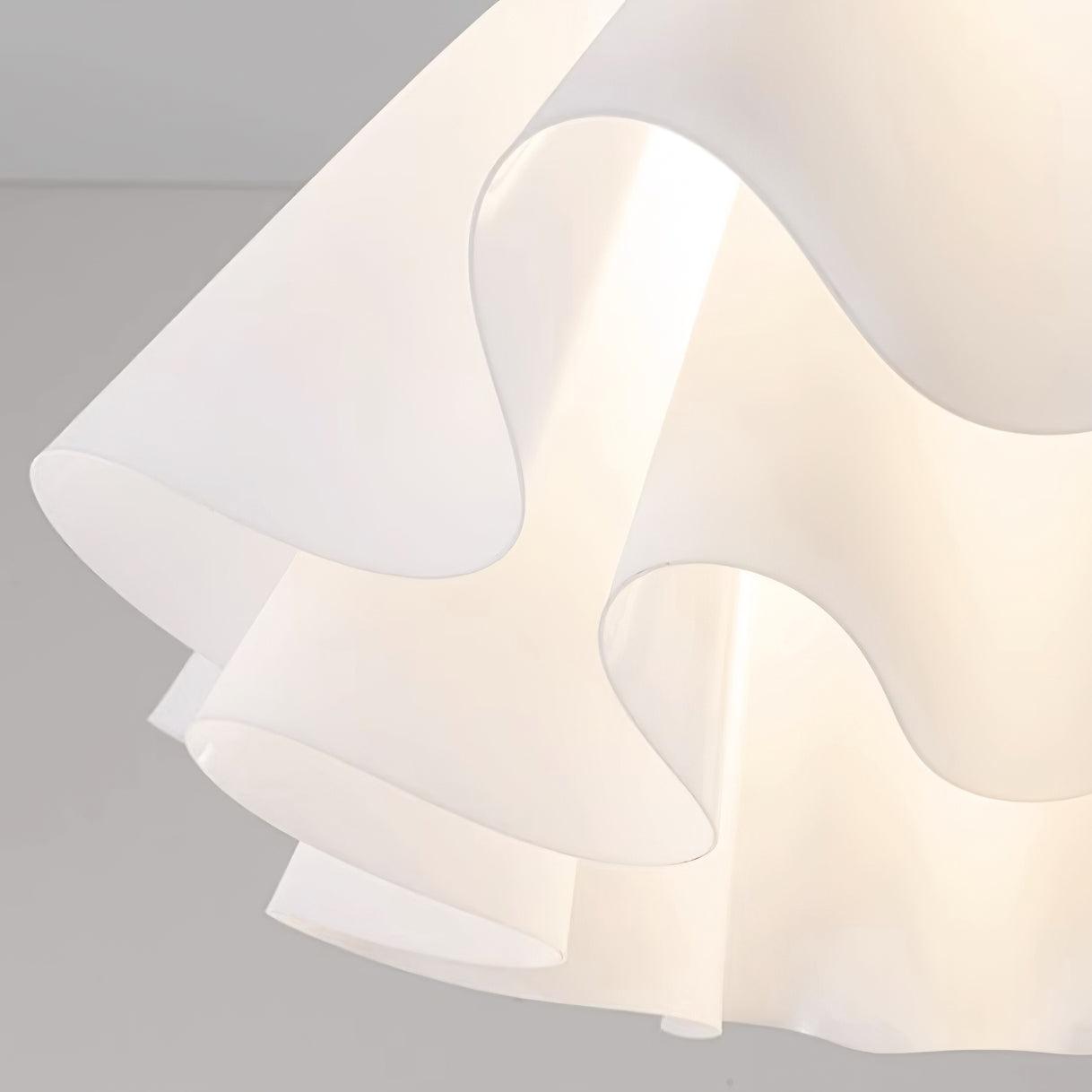 Plafonnier Design Plié Élégant en Cuivre -AURELIA
