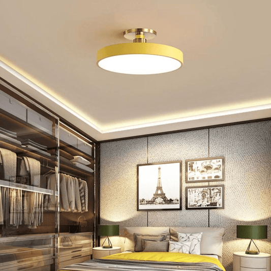 Plafonnier LED Style Nordique Doux et Minimaliste - CALMERA