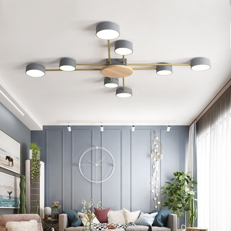 Plafonnier LED Ultra-Lumineux au Design Raffiné - VELINA
