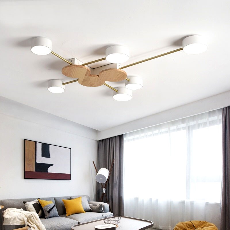 Plafonnier LED Ultra-Lumineux au Design Raffiné - VELINA