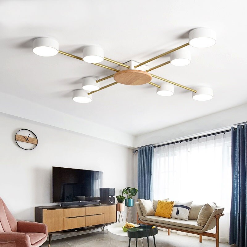 Plafonnier LED Ultra-Lumineux au Design Raffiné - VELINA