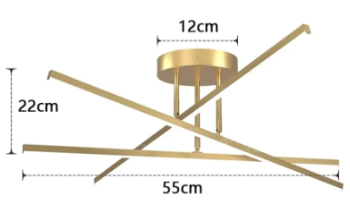 Plafonnier Design Modulable & Élégant - LUXORA