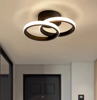 Plafonnier LED Superposé Design Circulaire - VELORA