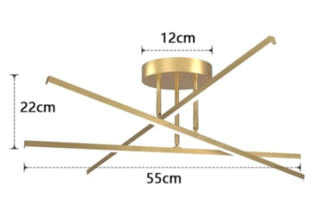 Plafonnier Artistique LED Modulable - SOLVÉA