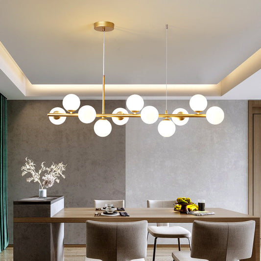 Suspension Luxueuse en Verre pour Salle à Manger - Elverra